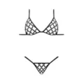 Orthia Studded Bra and Panty Set at Spencer's