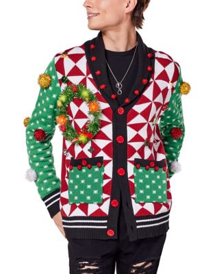 Christmas cardigan hotsell