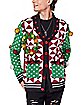 Wreath Ugly Christmas Cardigan Sweater