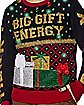 Big Gift Energy Ugly Christmas Sweater