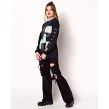Character Color Block Long Sleeve T Shirt - Attack on Titan at Spencer's