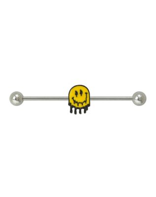 Safety Pin Industrial Barbell - 14 Gauge - Spencer's