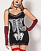 Skeleton Cami Mini Dress