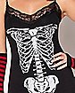 Skeleton Cami Mini Dress