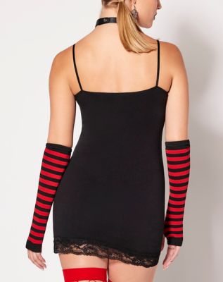 Skeleton Cami Mini Dress
