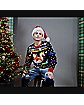 Light-Up Santa Is Daddy Ugly Christmas Sweater