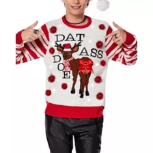 Light-Up Dat Ass Doe Christmas Sweater at Spencer's