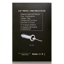 Rechargeable Vibrating Butt Plug - 4.6 Inch at Spencer's
