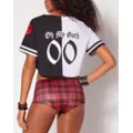 Pentagram Oh My Goth Crop Top Jersey at Spencer's