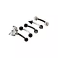 Multi-Pack Pave CZ Heart Curved Barbells 5 Pack - 16 Gauge at Spencer's