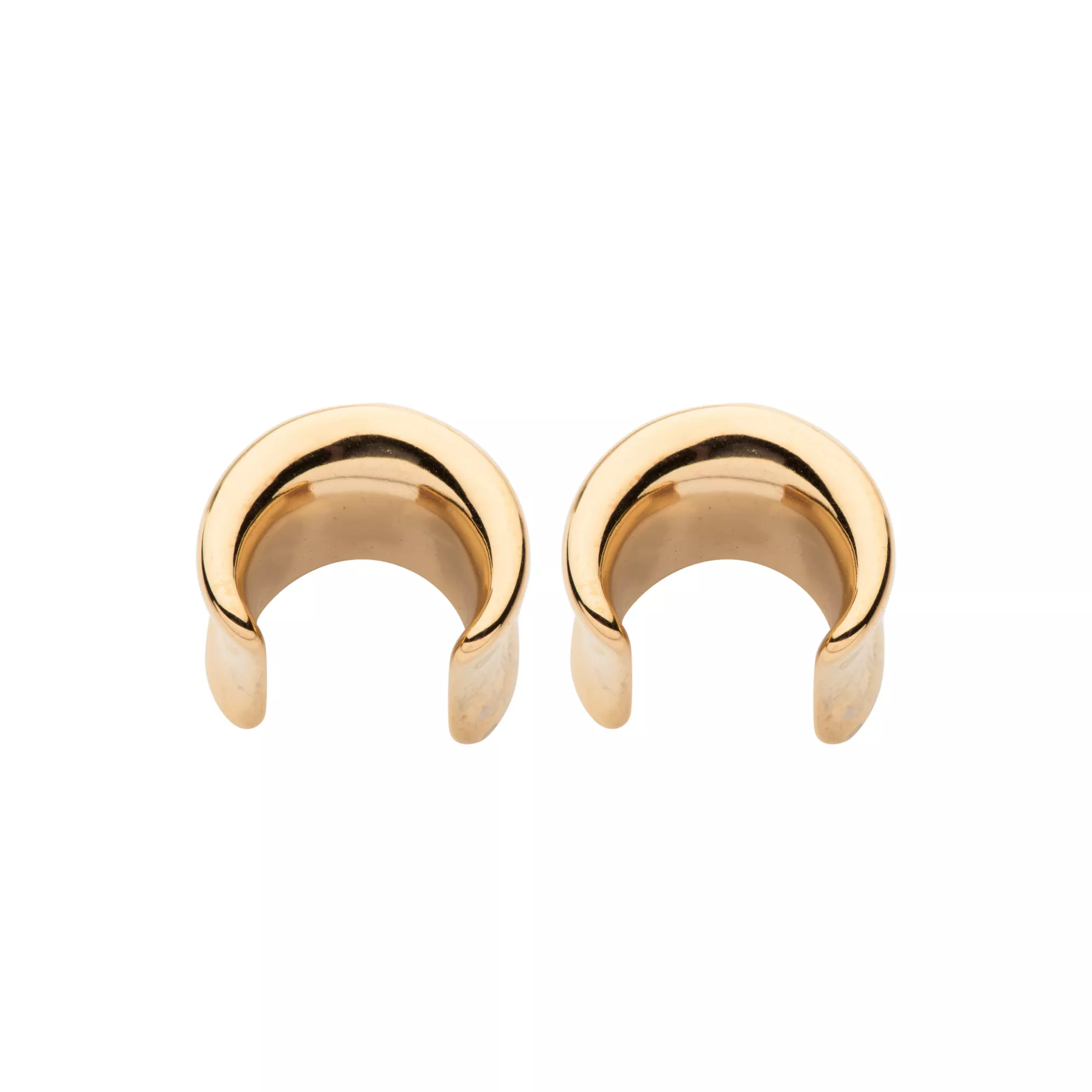 Goldtone U Saddle Tunnels at Spencer's