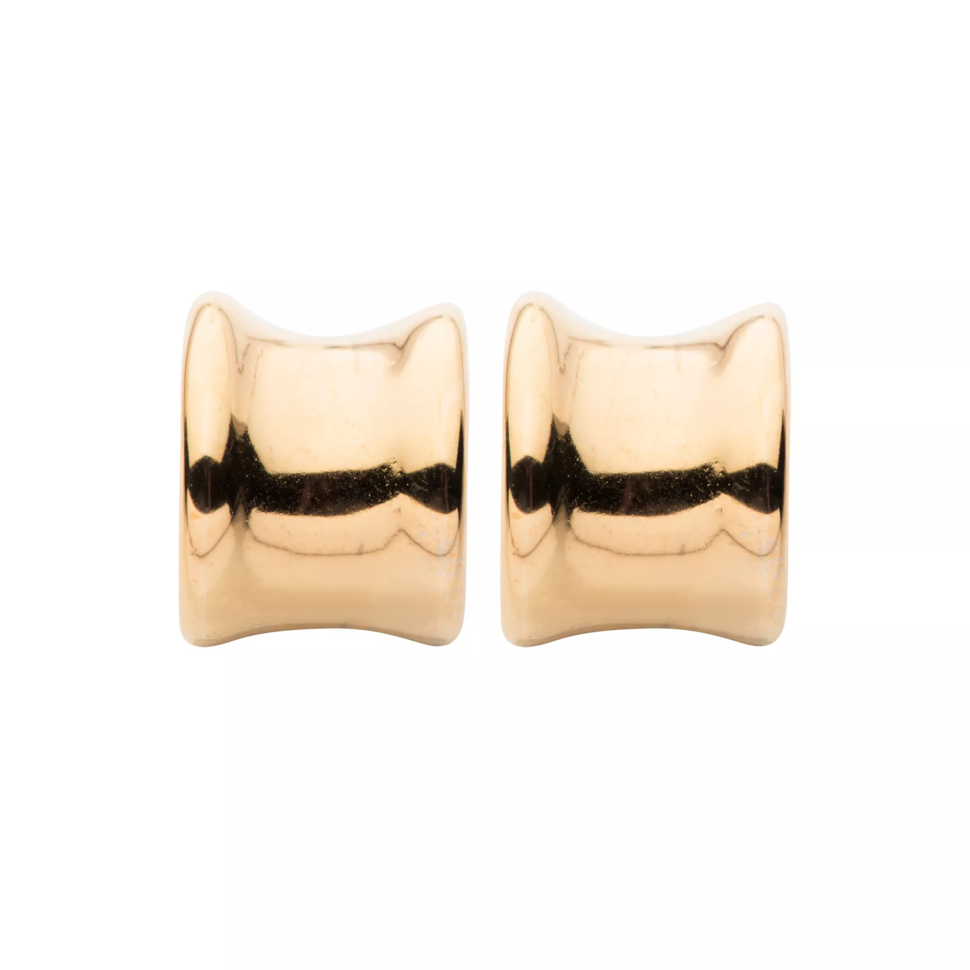 Goldtone U Saddle Tunnels at Spencer's