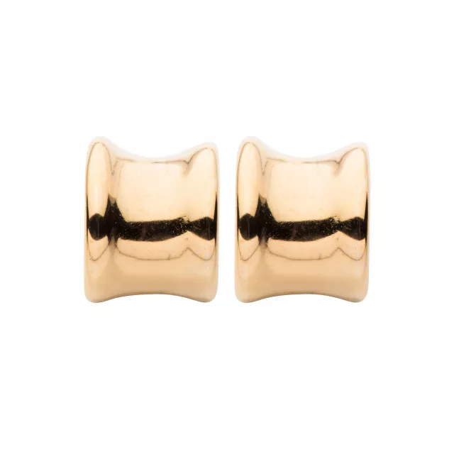 Goldtone U Saddle Tunnels at Spencer's