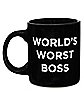 World's Worst Boss Coffee Mug - 20 oz.
