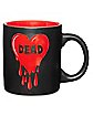 Dead Drippy Heart Coffee Mug - 20 oz.