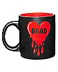 Dead Drippy Heart Coffee Mug - 20 oz.