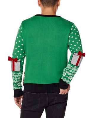 Light-Up Fuck Around and Find Out Ugly Christmas Sweater