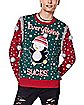 Light-Up Fuck Around and Find Out Ugly Christmas Sweater