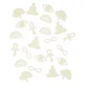 Glow in the Dark Serenity Stick-On Pieces - 24 Pack at Spencer's