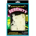 Glow in the Dark Serenity Stick-On Pieces - 24 Pack at Spencer's
