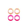 Multi-Pack Pink and Splatter Acrylic Tunnels - 2 Pair at Spencer's