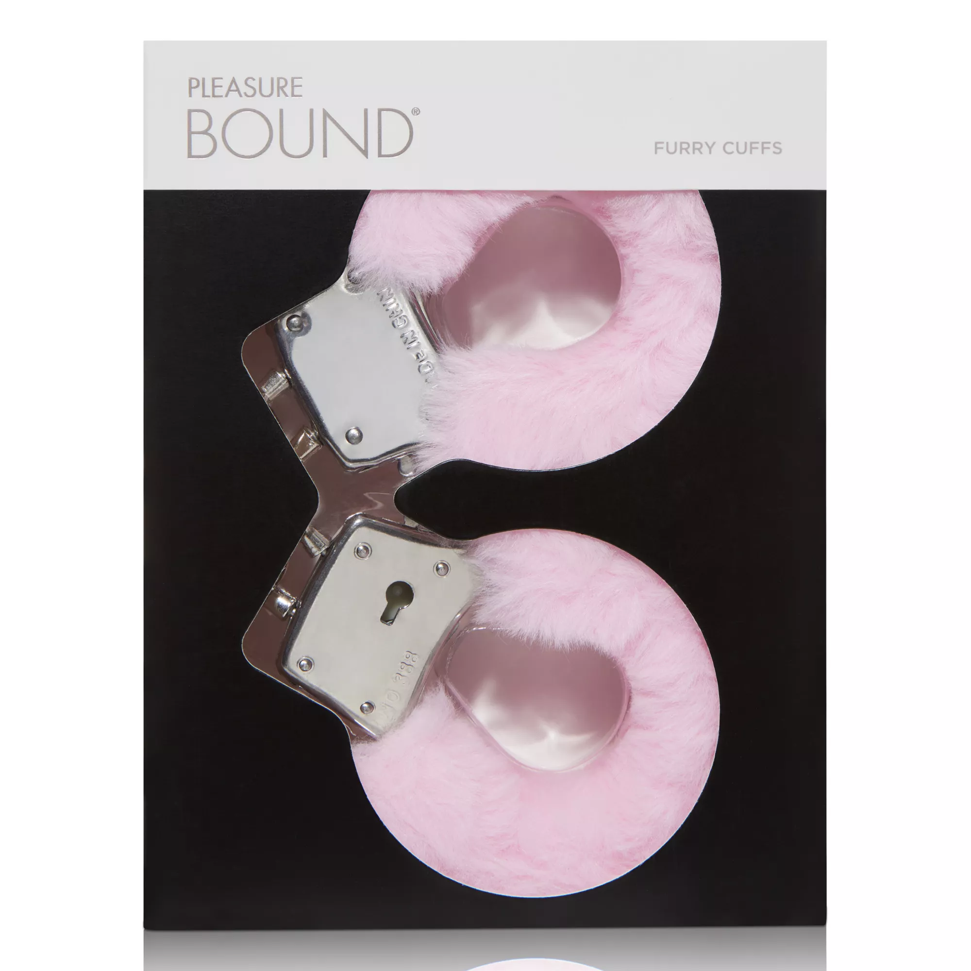 Pink Furry Handcuffs - Pleasure Bound at Spencer's