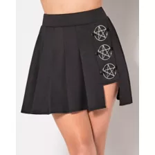 Pentagram Mini Skirt at Spencer's