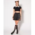 Pentagram Mini Skirt at Spencer's