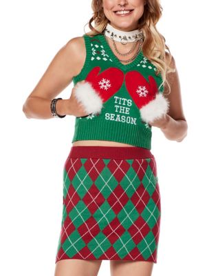 Christmas sweater cheap vest