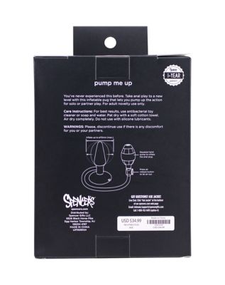 Pump Me Up Inflatable Butt Plug 5 Inch - Hott Love Extreme