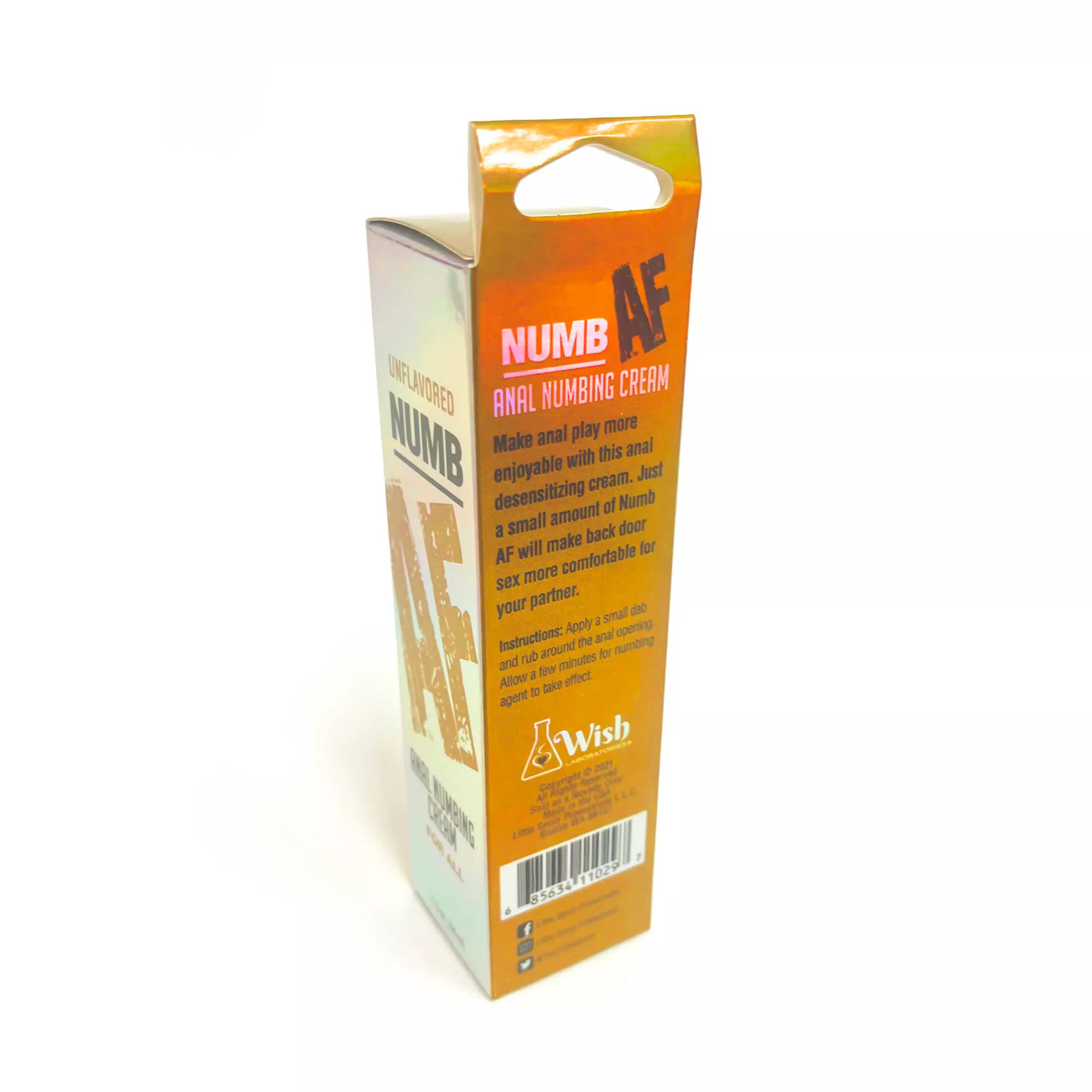 Numb AF Unflavored Anal Numbing Cream - 1.5 oz. at Spencer's