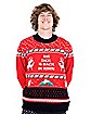 Light-Up Big Dick Is Back in Town Ugly Christmas Sweater - Danny Duncan