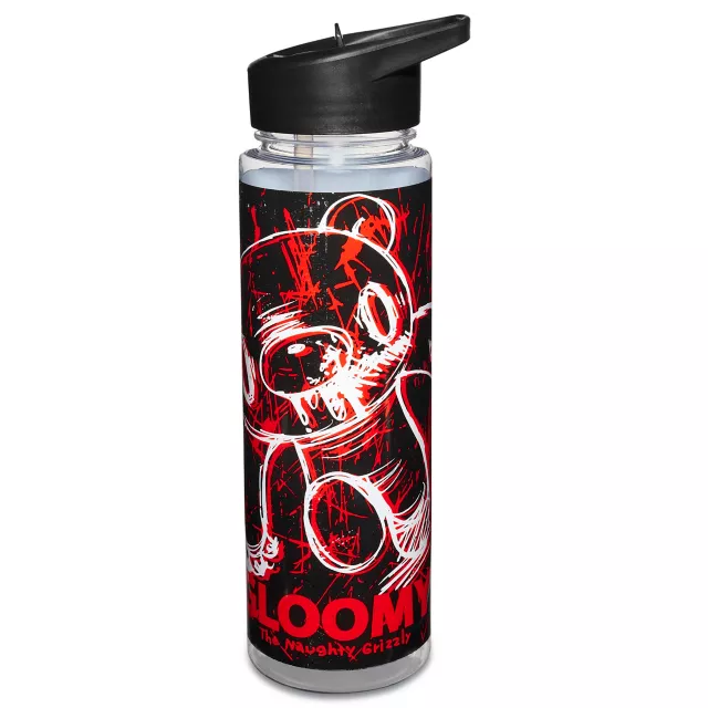 Gloomy Bear Water Bottle with Straw - 24 oz. at Spencer's