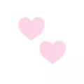Pink Lace Heart Nipple Pasties at Spencer's