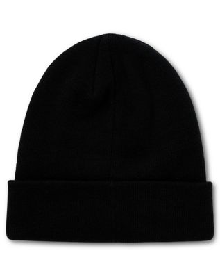 I'm Fine Black Cuff Beanie Hat