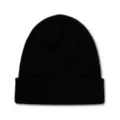 I'm Fine Black Cuff Beanie Hat at Spencer's