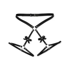 Adjustable Garter with Bows at Spencer's