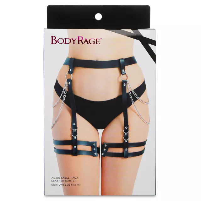 Adjustable Garter with Chain at Spencer's