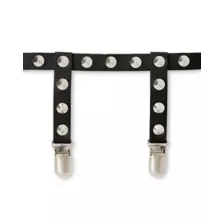 Studded Leg Garter at Spencer's