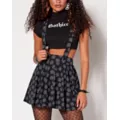Pentagram Skirt with Suspenders at Spencer's