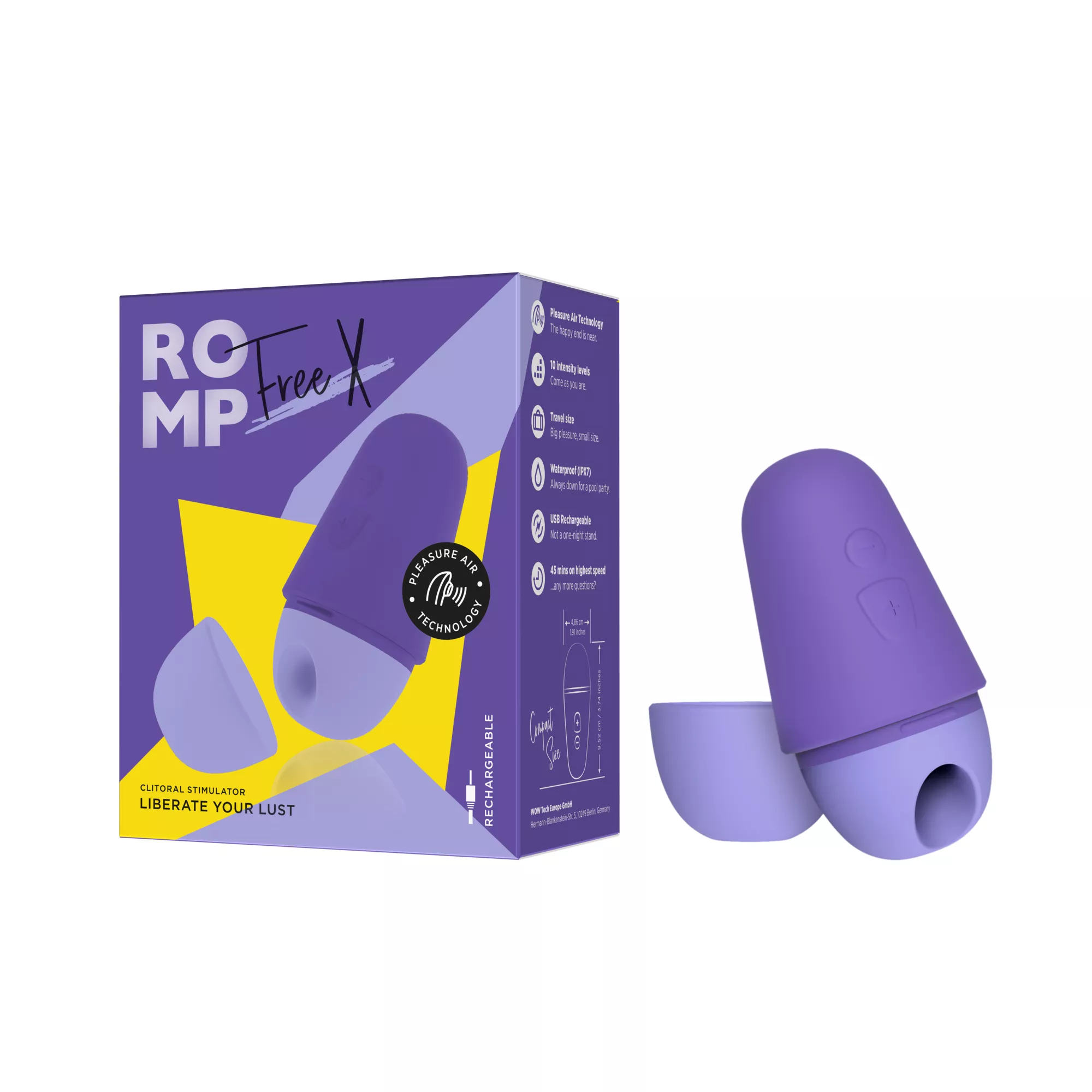 ROMP Free X Clitoral Stimulator at Spencer's