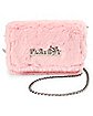 Pink Furry Playboy Handbag
