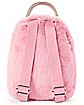 Pink Furry Playboy Mini Backpack