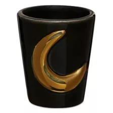 Gold Crescent Moon Shot Glass - 2 oz. at Spencer's