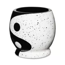 Yin Yang Molded Shot Glass - 3 oz. at Spencer's