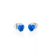 Multi-Pack CZ Blue Playboy Bunny Heart Stud Earrings 3 Pack - 20 Gauge at Spencer's