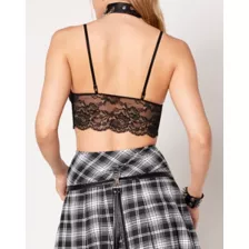 Basic Black Lace Bralette at Spencer's