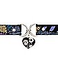 Jack and Sally Heart Dangle Choker Necklace - The Nightmare Before Christmas