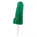 Blue Sour Gummy Penis Lollipop at Spencer's