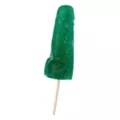 Blue Sour Gummy Penis Lollipop at Spencer's